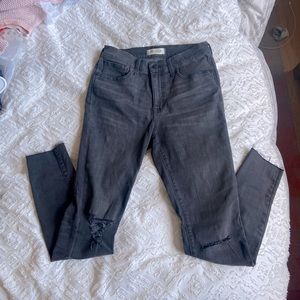 Madewell 9” high-rise skinny jean